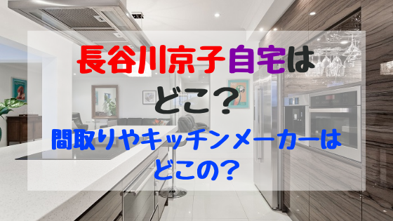 長谷川京子自宅はどこ？間取りやキッチンメーカーはどこの？